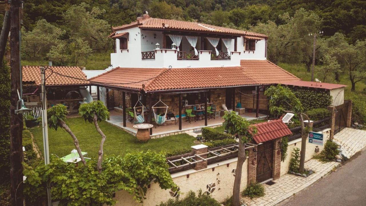 Kalogirou Stone House Apartment Limniónas Exterior foto